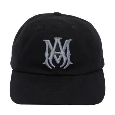 Amiri Men Ma Denim Baseball Cap In Black