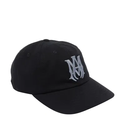 Amiri Men Ma Denim Baseball Cap In Black