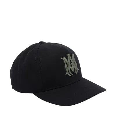 Amiri Logo-embroidered Baseball Cap In Black