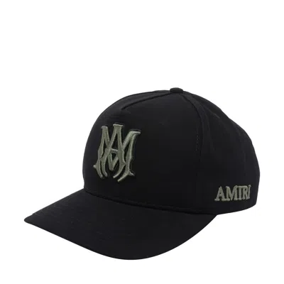 Amiri Logo-embroidered Baseball Cap In Black