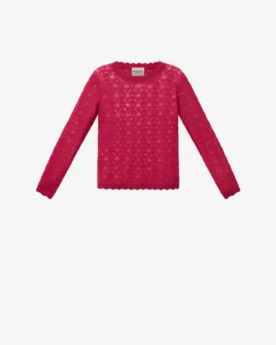 Isabel Marant Étoile Pullover Leonette In Red