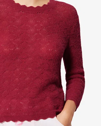 Isabel Marant Étoile Pullover Leonette In Red