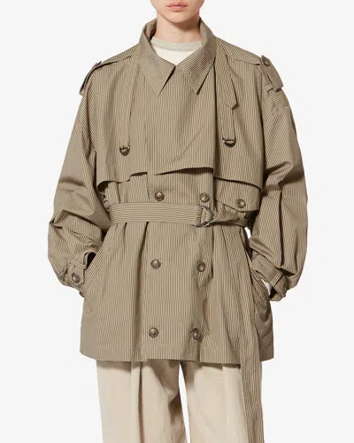 Isabel Marant Étoile Jacke Claya In Gray