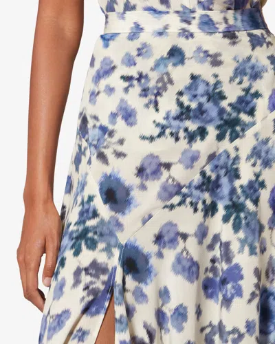 Isabel Marant Sakura Skirt In Animal Print