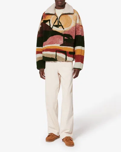 Isabel Marant Marley Zip-up Jacket In Multi