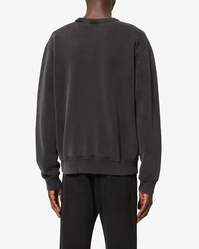 Isabel Marant Mikoy Logo-print Sweatshirt In Gray