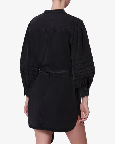 Isabel Marant Étoile Moe Ruffle-details Mini Dress In Black