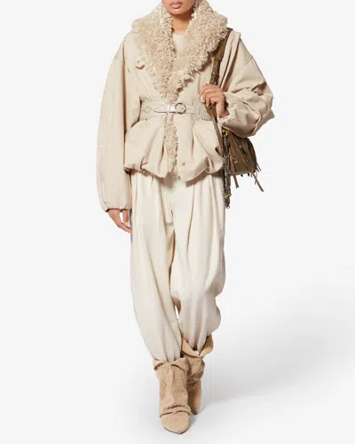 Isabel Marant Charone Jacket In Neutral