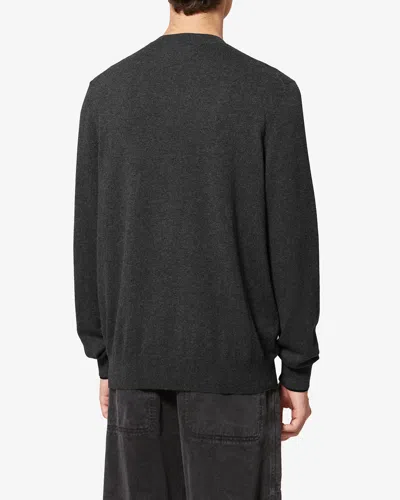 Isabel Marant Antea Logo-detail Pullover In Black