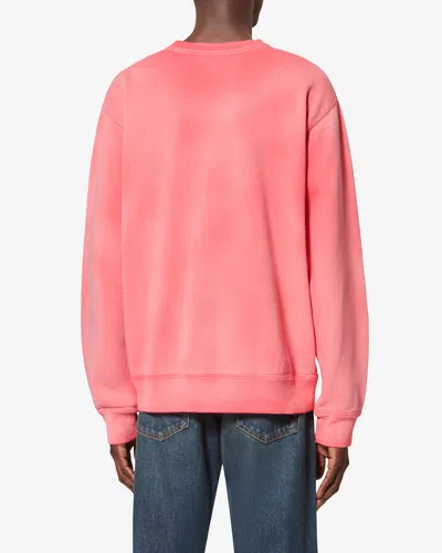 Isabel Marant Mikoy Logo-embroidered Sweatshirt In Pink