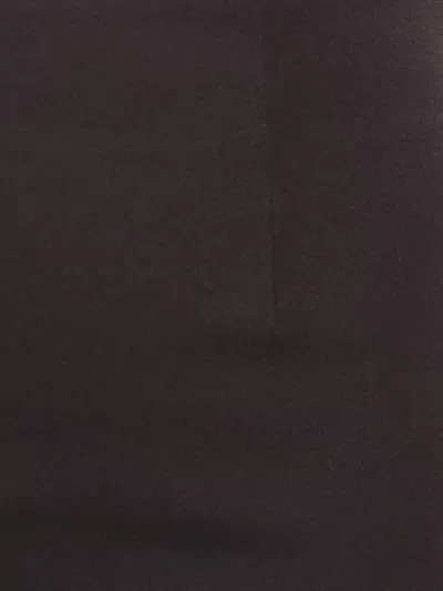 Peserico Women's Straight Leg Trousers With Seam Detailing In Burgundy