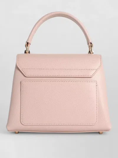 Furla Mini Handbag 1927 Detachable Strap In Pink