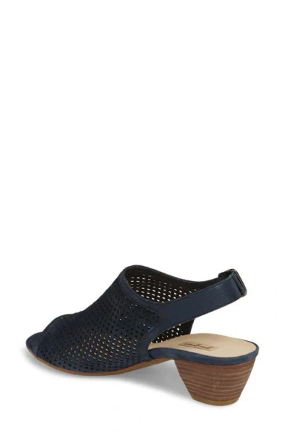 Paul Green Lois Slingback Sandal In Animal Print