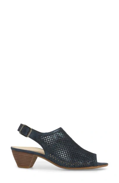 Paul Green Lois Slingback Sandal In Animal Print