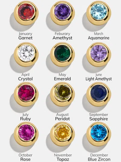 Baublebar 18k Gold Birthstone Stud Earrings In Gold