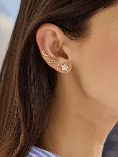 Baublebar 18k Gold Celestial Delicate Stud In Gold