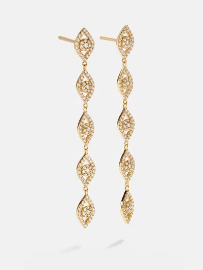 Baublebar 18k Gold Evil Eye Drop Earrings In Gold
