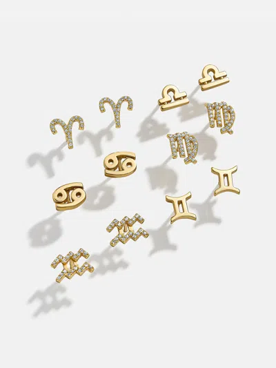 Baublebar 18k Gold Zodiac Earrings