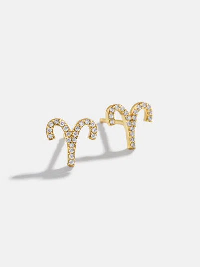 Baublebar 18k Gold Zodiac Earrings