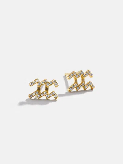 Baublebar 18k Gold Zodiac Earrings