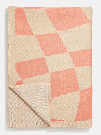 Baublebar 3d Check Custom Blanket In Multi