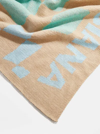 Baublebar 3d Check Custom Blanket In Multi