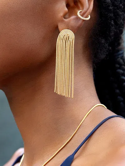 Baublebar Amy Tassel Drop Earrings In Gold