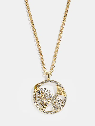 Baublebar Andrea Zodiac Necklace In Gold