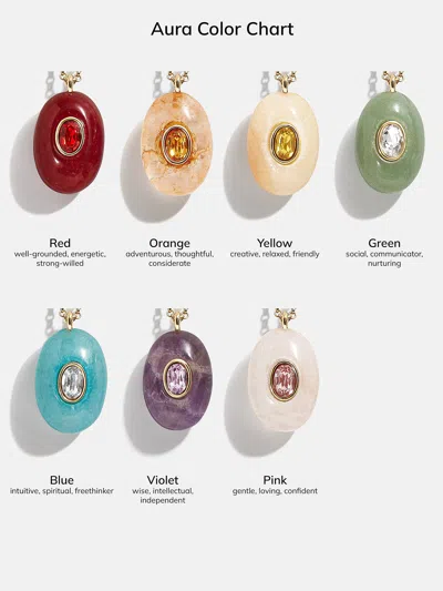 Baublebar Aura Semi-precious Pendant Necklace In Gold