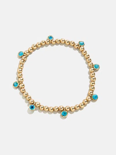 Baublebar Birthstone Pisa Bracelet In Gold