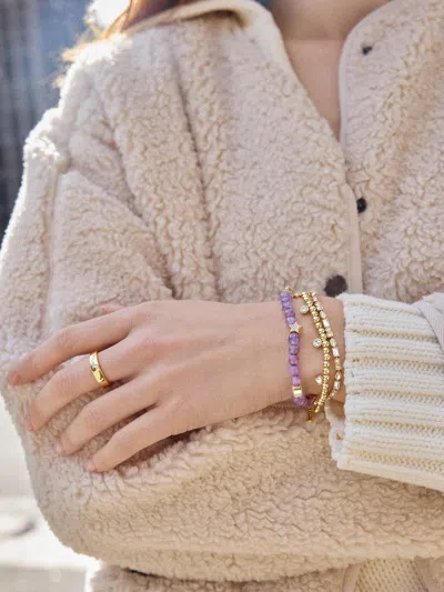 Baublebar Birthstone Pisa Bracelet In Gold