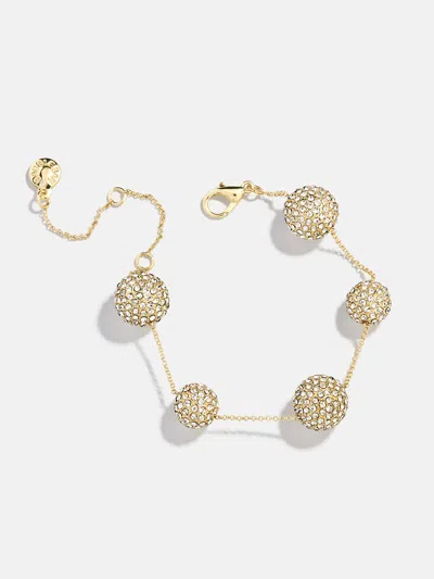 Baublebar Blair Crystal Spehere Station Bracelet In Gold