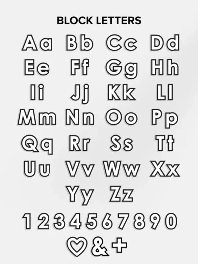 Baublebar Block Font Custom Iphone Case In Neutral
