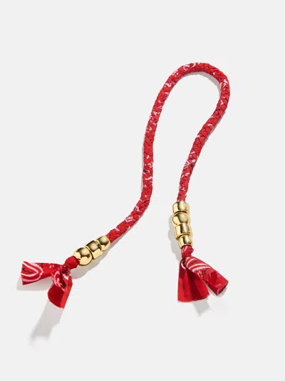 Baublebar Braided Bandana Bag Charm In Gold