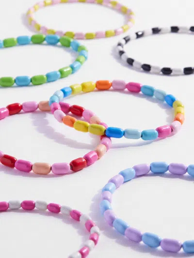 Baublebar Bright Idea Enamel Beaded Bracelet Bundle In Multi