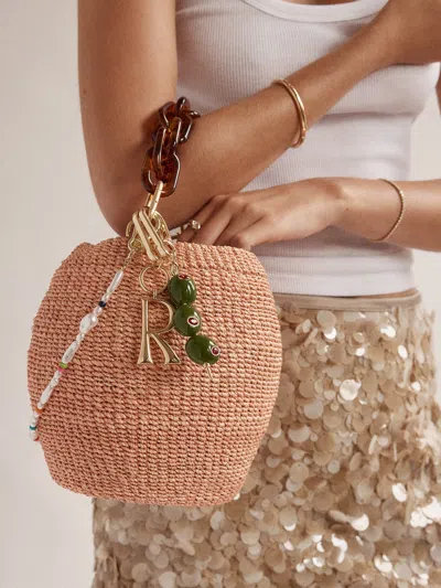 Baublebar Briny Baby Olive Bag Charm In Green