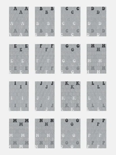 Baublebar Bubble Initial Standout Custom Blanket In Multi