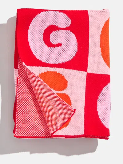 Baublebar Bubble On Repeat Custom Blanket In Pink
