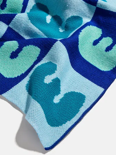 Baublebar Bubble On Repeat Custom Blanket In Blue