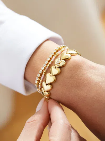 Baublebar Caroline Initial Bracelet In Gold