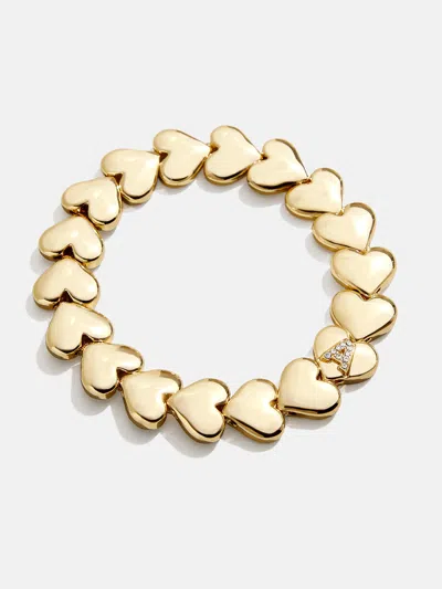 Baublebar Caroline Initial Bracelet In Gold