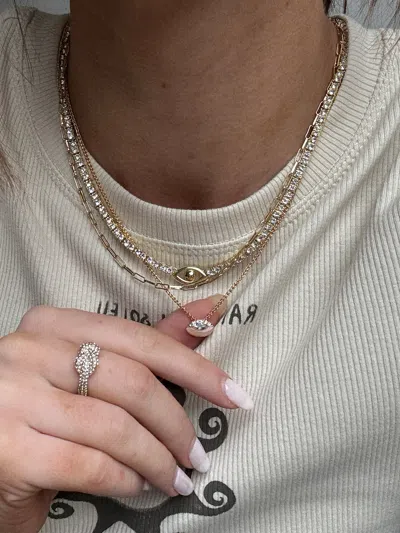 Baublebar Clove Semi-precious Birthstone Necklace In Gold