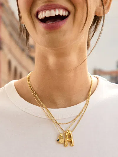 Baublebar Cluster Charm Necklace In Gold