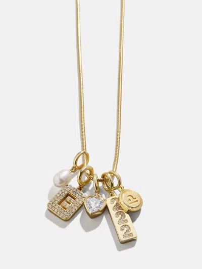 Baublebar Cluster Charm Necklace In Gold