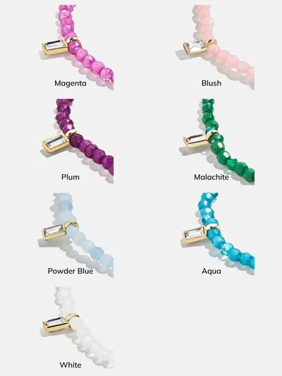 Baublebar Crystal Beaded Bracelet In Pink