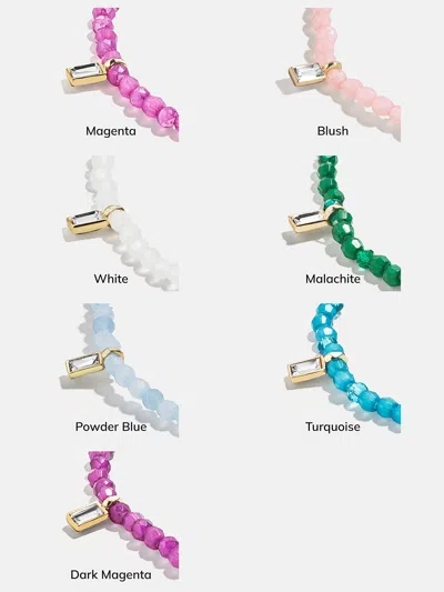 Baublebar Crystal Beaded Bracelet In Pink