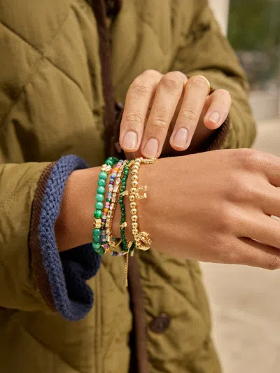 Baublebar Crystal Beaded Bracelet In Green