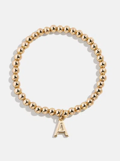 Baublebar Dangle Charm Initial Pisa Bracelet In Gold