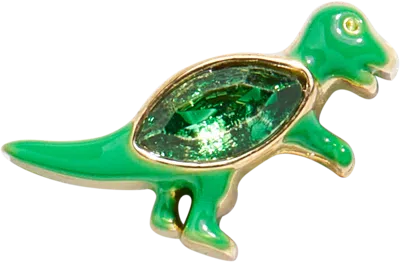 Baublebar Dinosaur Bead In Green