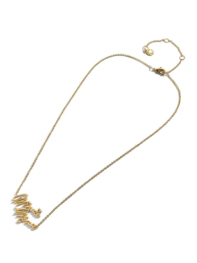 Baublebar Disney Character Signature Necklace In Gold